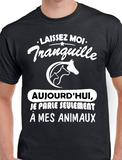 T-shirt pour Femme animaux humour