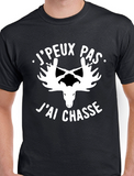 T-Shirt Vneck pour femme chasse chasseur