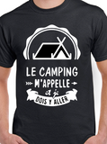 T-shirt pour Femme Camping