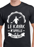 T-Shirt Vneck pour femme kayak sport