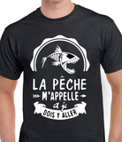 T-Shirt Vneck pour femme pêche pêcheur