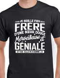 T-Shirt pour homme frère famille