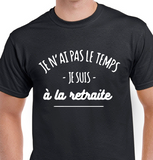 T-shirt pour Femme retraite humour