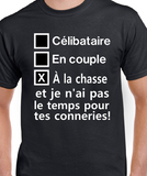 T-Shirt Vneck pour femme chasse