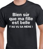T-shirt pour Femme mère maman famille