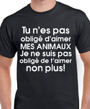 Hoodie Unisex animaux humour