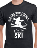 T-shirt pour Femme ski sport
