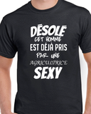 Hoodie Unisex agricultrice couple