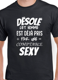 T-Shirt pour homme comptable couple