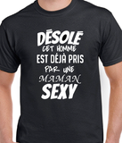 T-Shirt pour homme maman mère couple