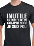 Hoodie Unisex fou humour