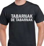 T-Shirt Vneck pour femme tabarnak humour