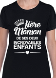 T-Shirt Vneck pour femme maman mère famille