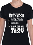 Hoodie Unisex prise dentiste couple