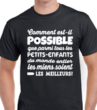 T-shirt pour Femme grand-parent famille