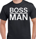 Hoodie Unisexe boss man famille humour