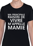 T-Shirt Vneck pour femme mamie grand-mère famille