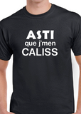 Hoodie Unisex j'm'en caliss humour