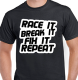 T-shirt pour Femme race fix auto humour
