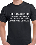 T-Shirt pour Homme café humour