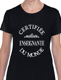 T-shirt pour Femme enseignante prof
