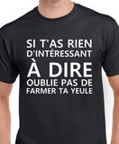Hoodie Unisex ta yeule humour