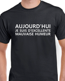 Hoodie Unisex fatigué mauvaise humeur humour