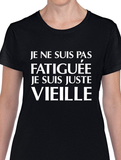 Hoodie Unisex fatiguée vieille humour