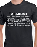 T-shirt pour Femme tabarnak humour