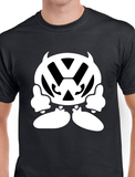 T-Shirt Vneck pour femme volks Volkswagen auto
