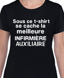T-shirt pour Femme infirmière auxiliaire
