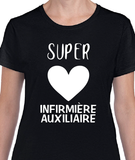 T-shirt pour Femme infirmière auxiliaire