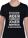 Hoodie Unisex éducatrice