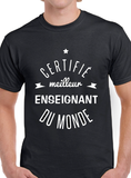 T-Shirt pour homme enseignant