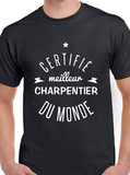 T-Shirt pour homme charpentier