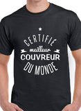 T-Shirt pour homme couvreur
