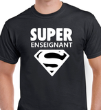 T-Shirt pour homme super enseignant