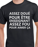 T-Shirt pour homme enseignant