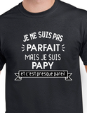 T-Shirt pour homme papy grand-père famille