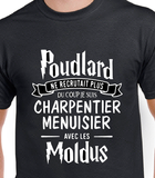 T-Shirt pour homme charpentier menuisier