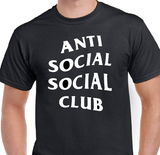 T-Shirt Vneck pour femme antisocial humour