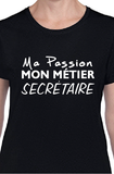 T-Shirt Vneck pour femme secrétaire