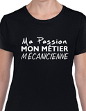 T-Shirt Vneck pour femme mécanicienne