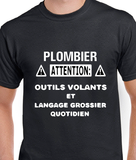 T-Shirt pour homme plombier