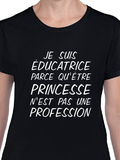 T-Shirt Vneck pour femme éducatrice