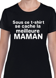 T-shirt pour Femme meilleure maman mère famille