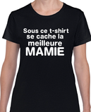 T-shirt pour Femme Mamie famille grand-mère