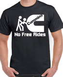 T-Shirt Vneck pour femme Cummins truck auto humour
