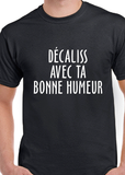 T-Shirt pour homme bonne humeur humour
