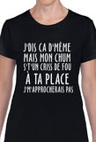 T-shirt pour Femme chum couple humour